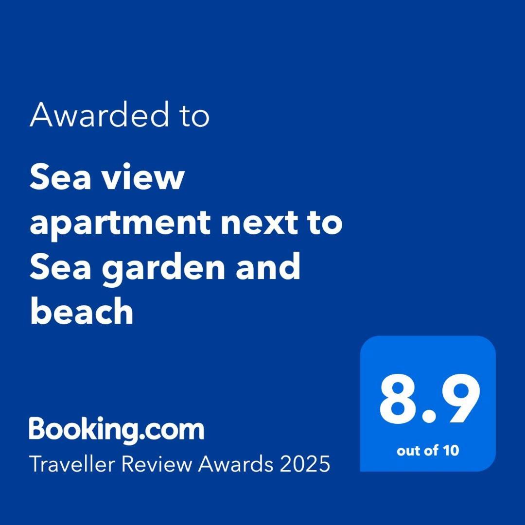 Sea View Apartment Next To Sea Garden And Beach Warna Exterior foto